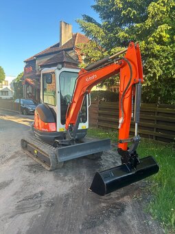 Kubota u25-3& Minibagr po GO - 6