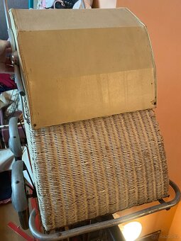 Retro kočárek pro panenky. - 6