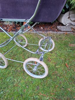 Retro kočárek pro miminko Gesslein č. 2 - 6