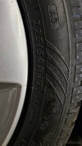 ALU KOLA R17 - 5x112 zimní originál AUDI A4, VW, ŠKODA - 6