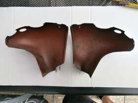 Motocykl veterán přední světlo plechy náhradní díly 900 kč - 6