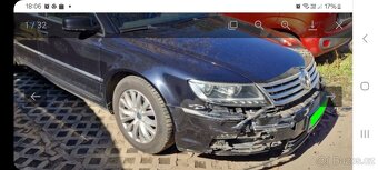 Volkswagen phaeton 3.0 tdi 4x4 havarovany predni naraznik - 6