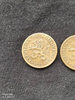 3x 5 hal 1923, 1931, 1938 Československo - 6