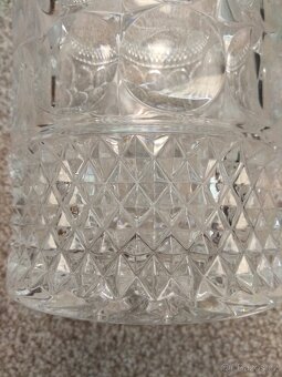 Nová retro skleněná dóza s víkem - Czechoslovakia, 1 250 ml - 6