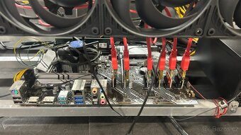 GPU rig minery - 6x RTX3060 - 6
