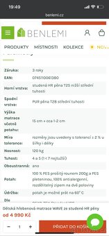 Domečková postel Tery + matrace Wave 80x180 cm - 6