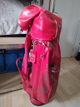 GOLFOVÝ BAG - ČERVENÝ zn. MAC GREGOR - PC: 6.000,- - 6