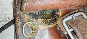 Vintage JOHS. STUBBEN SIEGFRIED 17,5" jezdecké SEDLO - 6