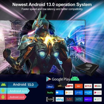 Multimediální centrum X88 Pro, Android 13, 4GB/64GB - 6