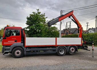 MAN TGS 26.500 6x2 - valník s hydraulickou rukou - 6