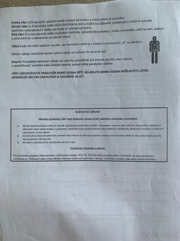 Zap Cane paralyzační hůl 1 000 000 v.; dále ruční paralyzér - 6