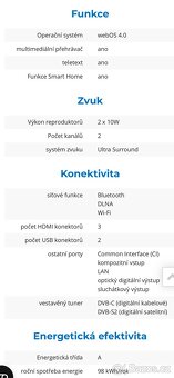 LG led Smart televize 43” 109 cm - 6