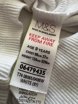 Triko tílko zn.Marks&Spencer vel.134 - 6