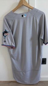 MLB Authentic Miami Marlins Road Jersey - 6