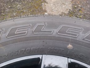 Prodám sadu Orig ALU kol Jeep 255/70R18 celoroční - 6