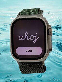 Apple watch ultra 2 generace 49 LTE Alpine loop green - 6