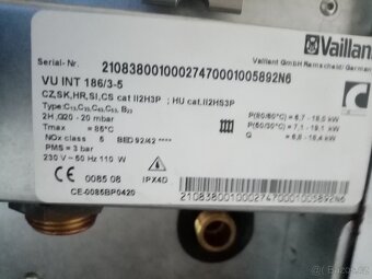 Vaillant VU INT 186/3-5, VUW INT 236/3-5 - 6