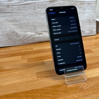 Iphone X 256GB, bílý, 100% baterie (12 měsíců záruka) - 6