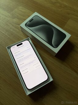 Apple iPhone 15 Pro 128GB bílý - 6