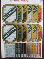 pivní etikety pivovar Benešov sbírka 490ks 1945-2025 - 6