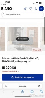 rohová sedací souprava - 6