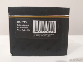 model SUBARU LEGACY RS/IXO RAC215 rarita - 6