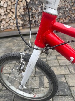 Dětské kolo Woom 3, kola 16" červené - 6