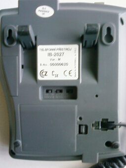 Telefon na pevnou linku Interbell (mám 2 kusy) - 6