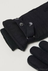 Pánské zimní rukavice H&M z vlněné směsi - velikost L/XL - 6