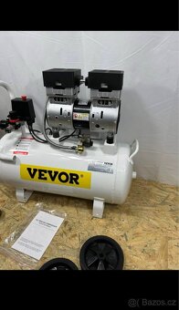 Vzduchový kompresor 50L 750 W, přenosný kompresor 8 bar - 6