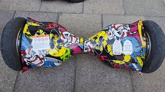 Hoverboard, kolonožka graffiti - 6