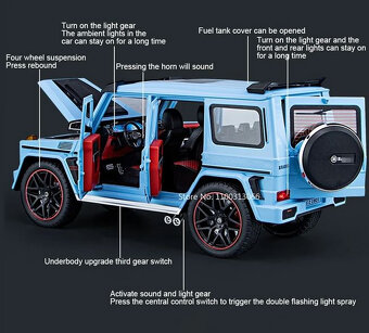 1:18 Rarita seznam propracovaných modelů s funkcemi - 6