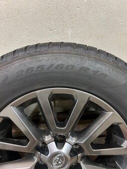 alu kola TOYOTA HILUX 6x139,7 R18 ET25+ZIMNÍ 265/60R18 - 6