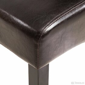 Jídelní židle ergonomická, masivní dřevo - 6