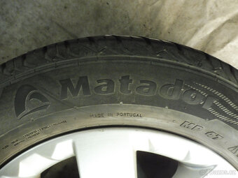 Prodám orig. 15" litá kola s letními pneu. na CITROEN C 3 - 6