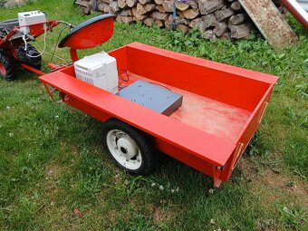 MF 70 s vozíkem předělaná na elektropohon - 6