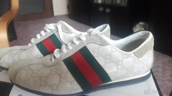 Boty GUCCI kůže 100% ORIGINÁLNÍ V.8,5 - 6