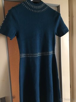 Šaty teplé s ozdobou Orsay velikost L - 6