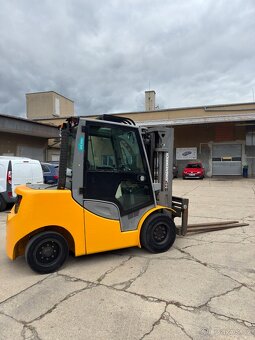 2x DIESEL VZV Jungheinrich DFG 550s r.v.2019 s pozicionérem - 6