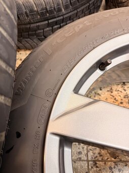 ALU kola Rial 5x112 R17 zimní pneu 215/65 R17 - 6