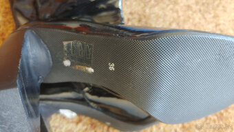 Dámské kožené kozačky - nové - nikdy nenošené - 6