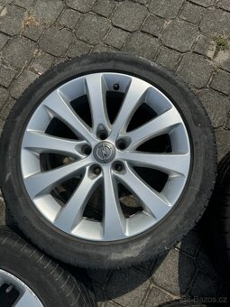 ORIGINÁL Alu Opel Astra, Zafira, Meriva R17, 5x110 - 6