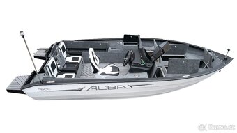 Prodám špičkový rybářský hliníkový člun ALBA 460 C - 6