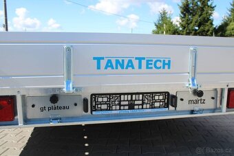 Přívěs MARTZ GT 500 3500kg valník, alu podlaha, ná - 6