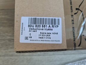 NOVÝ středový ofuk Rapid - Stříbrný - ORIGINÁL - 6