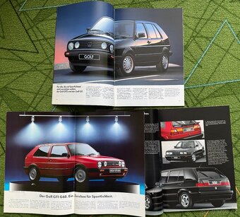 VW Corrado, VW Golf a VW Vento prospekty a katalogy - 6