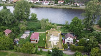 Pozemek 348 m2 ke stavbě rekreačního domku, v blízkosti řeky - 6