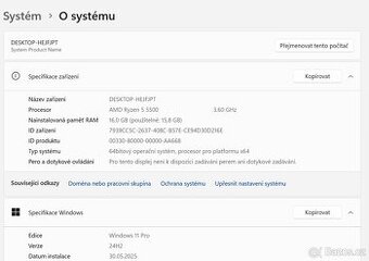 ☑️Herní PC RYZEN 5 5500,RTX 2060SUPER 8GB,16 GB RAM,1 TB SSD - 6
