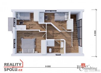 Prodej, domy/rodinný, 89 m2, Velké Předměstí, Horšovský Týn, - 6