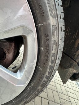 Alu kola audi R17 + letní pneu - 6